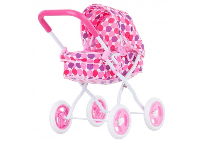 Carucior pentru papusi Chipolino Lora pink
