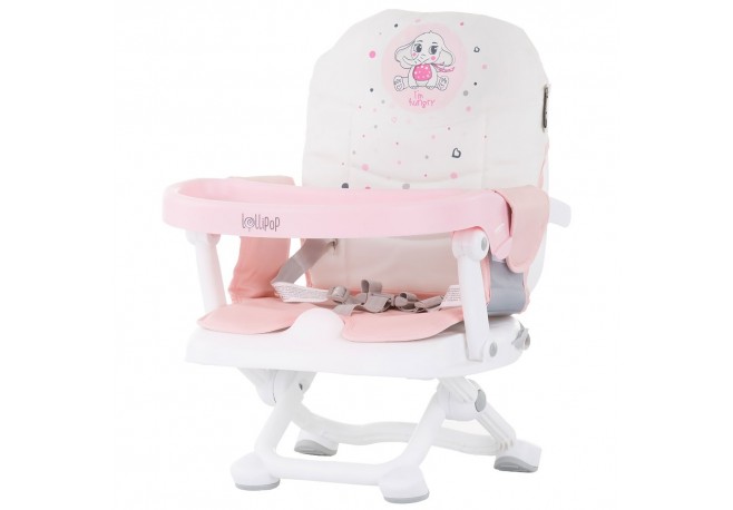 Inaltator scaun de masa Chipolino Lollipop peony pink