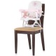 Inaltator scaun de masa Chipolino Lollipop peony pink