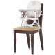 Inaltator scaun de masa Chipolino Lollipop latte