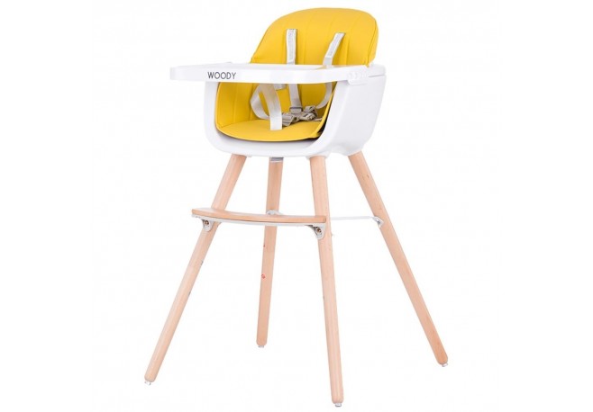 Scaun de masa Chipolino Woody yellow