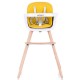 Scaun de masa Chipolino Woody yellow