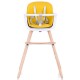 Scaun de masa Chipolino Woody yellow