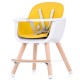 Scaun de masa Chipolino Woody yellow