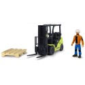 Stivuitor Dickie Toys Playlife Forklift cu figurina si accesorii