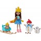 Set Enchantimals by Mattel papusa Sharlotte Squirrel figurina Peanut si accesorii