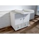 Comoda cu blat de infasat MyKids Happy Alb Ecru A428