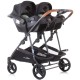Carucior gemeni Chipolino Duo Smart 3 in 1 mint