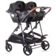 Carucior gemeni Chipolino Duo Smart 3 in 1 mist