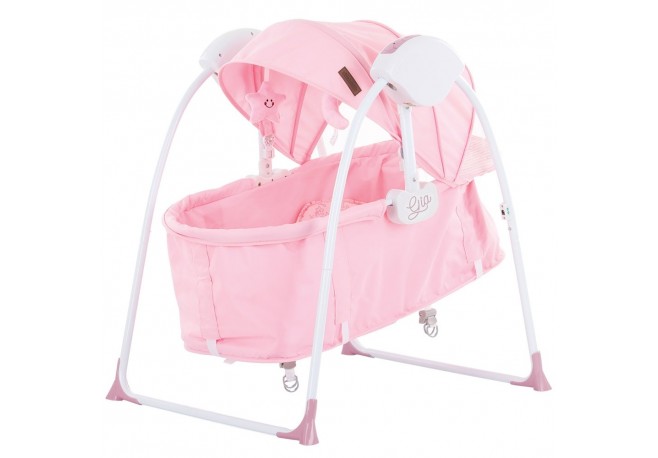 Patut si leagan electric Chipolino Gia peony pink