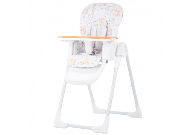 Scaun de masa Chipolino Sweety tangerine