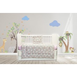 Lenjerie MyKids Dancing Bunny 3 Piese 120x60