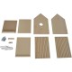 Casuta din lemn pentru pasari Eichhorn Bird House