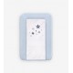Saltea de infasat bebe fara intaritura cu flotir Klups Blue MP104