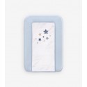 Saltea de infasat bebe fara intaritura cu flotir Klups Blue MP104