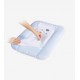 Saltea de infasat bebe fara intaritura cu flotir Klups Blue MP104