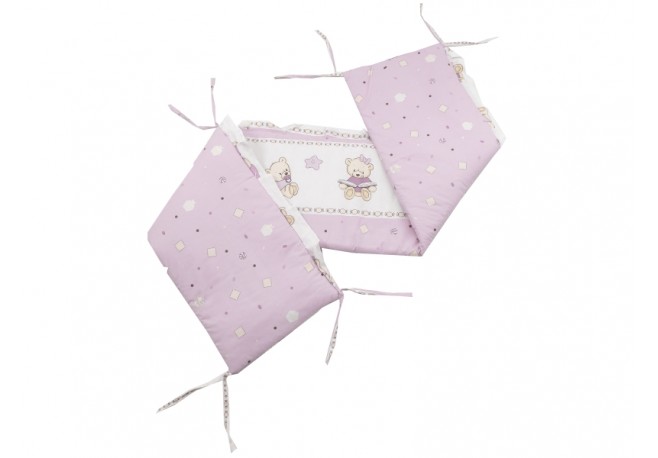 Aparatoare Laterala MyKids Teddy Toys Roz M2 120x60
