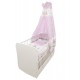 Lenjerie MyKids Teddy Toys Roz M2 5+1 Piese M2 140x70 cm