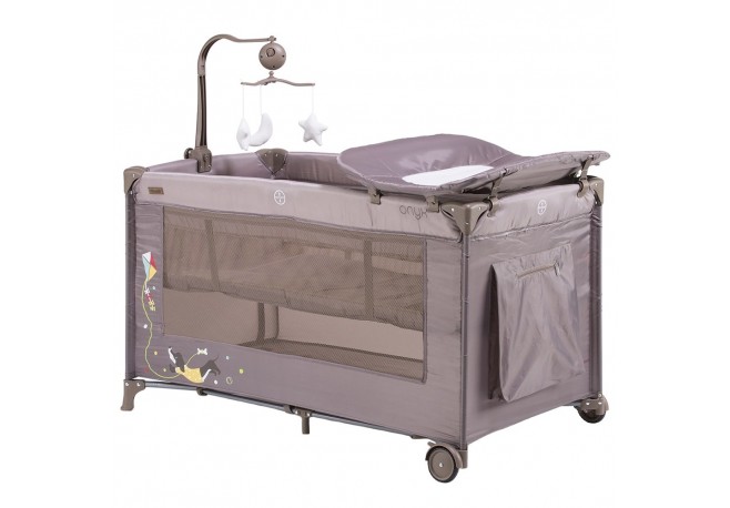 Patut pliabil Chipolino Onyx latte