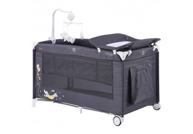 Patut pliabil Chipolino Onyx asphalt