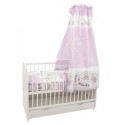 Lenjerie MyKids Teddy Toys Roz M2 5+1 Piese M2 120x60 cm