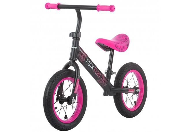 Bicicleta fara pedale Chipolino Max Fun pink
