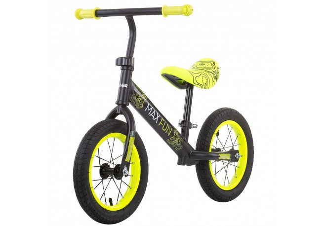 Bicicleta fara pedale Chipolino Max Fun green