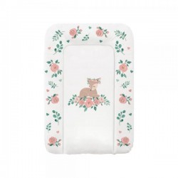 Saltea de infasat bebe fara intaritura Klups Rose N001