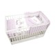 Lenjerie MyKids Teddy Toys Roz M1 4 Piese 120x60