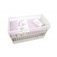 Lenjerie MyKids Teddy Toys Roz 3 Piese 140x70