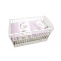 Lenjerie MyKids Teddy Toys Roz 3 Piese 140x70
