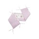 Lenjerie MyKids Teddy Toys Roz M2 4 Piese 120x60