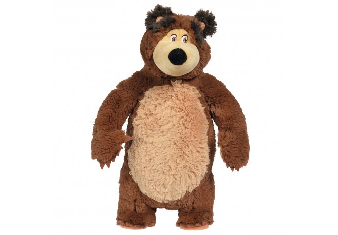 Jucarie de plus Simba Masha and the Bear Shake and Sound Bear 43 cm