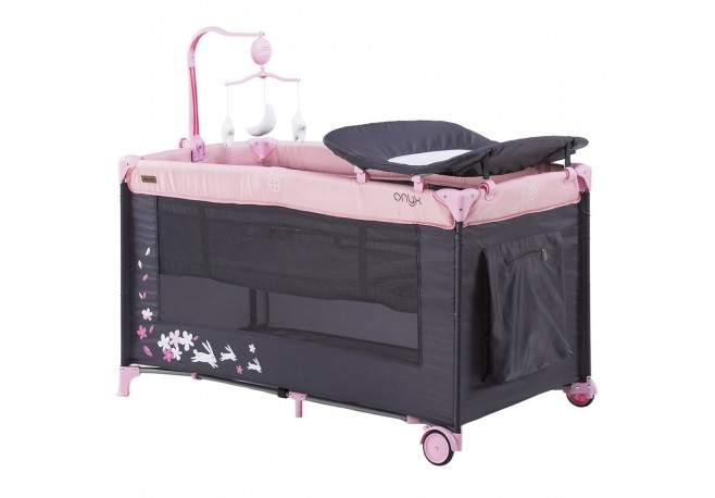 Patut pliabil Chipolino Onyx peony pink