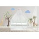 Baldachin MyKids Standard Mare Alb-Roz