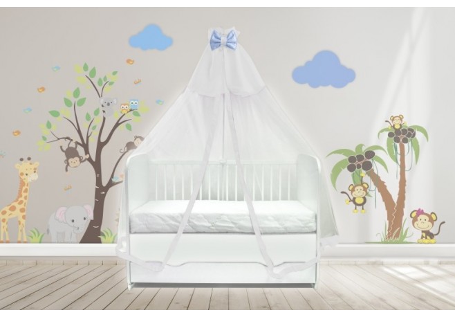 Baldachin MyKids Standard Mare Alb-Albastru