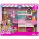 Set Barbie by Mattel Magazin accesorii animalute cu papusa si accesorii