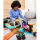 Pista de masini Hot Wheels by Mattel Monster Truck Pit and Launch Team Mega Wrex cu 2 masinute