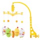 Carusel muzical pentru patut Chipolino Two white Ducks