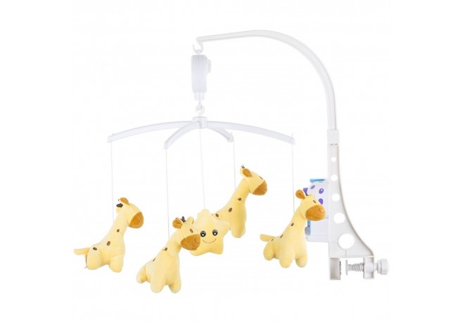 Carusel muzical pentru patut Chipolino Sweet Giraffes