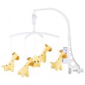 Carusel muzical pentru patut Chipolino Sweet Giraffes