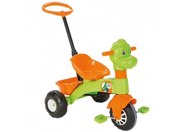 Tricicleta Pilsan Dino green cu maner