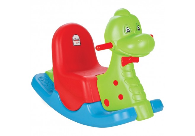 Balansoar pentru copii Pilsan Happy Dino green