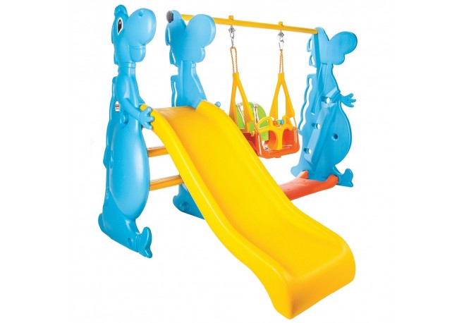 Centru de joaca Pilsan Dino Slide and Swing