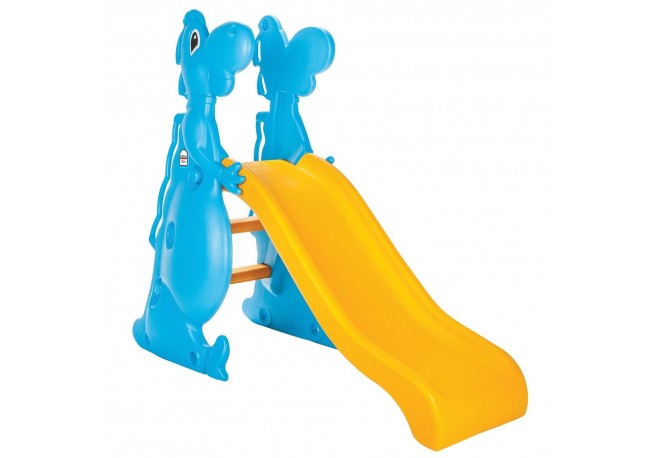 Tobogan Pilsan Dino Slide yellow blue