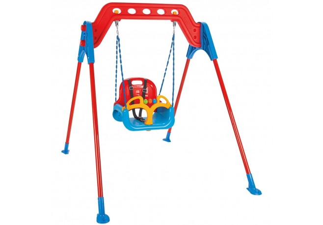 Leagan pentru copii Pilsan Samba A-Frame Swing cu cadru metalic