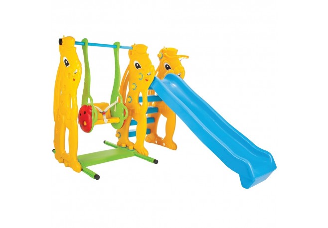 Centru de joaca Pilsan Squirrel Slide and Swing Set
