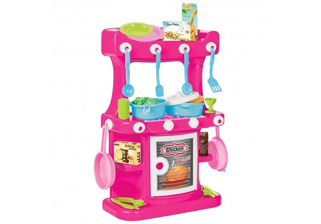 Bucatarie Pilsan Hamarat Kitchen Set pink