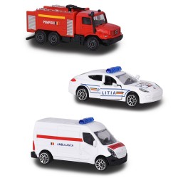 Set Majorette 3 masinute SOS