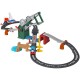 Set Fisher Price by Mattel Thomas and Friends Bridge Lift Thomas and Skiff cu sina locomotiva motorizata si vagon